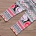 Baby Girls Sister Pants Set Little Big Sister Print Romper Top+Floral Pants+Headband 3pcs Outfits Set (A Big Sister,1-2 Years)