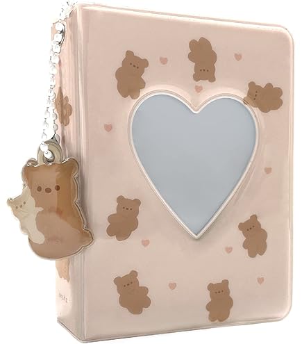 MaehSab - Mini Álbum De Fotos Para Kpop (3 Unidades): Pequeño, Portátil Y Adorable – Ideal Para Tarjetas Fotográficas, Llavero Y Pegatinas Incluidas