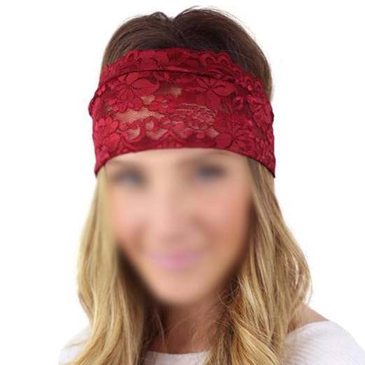 Qinlee Punta cinta para mujer Cintas para el pelo cabello ...