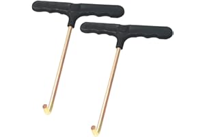 LOVEWEE OSGP 2 Pcs Trampoline Spring Pull Tool (T-Hook) Trampoline Spring Tool