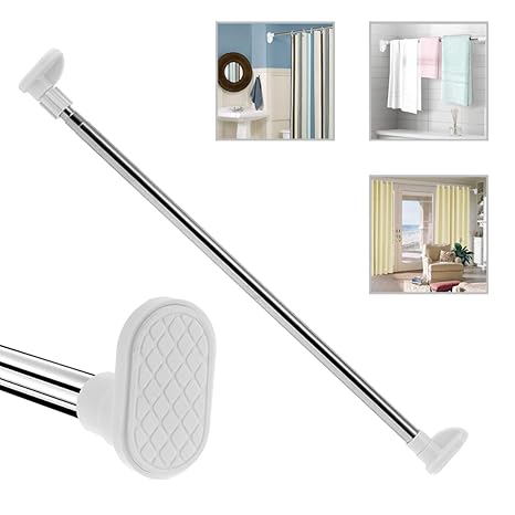 Haipai Shower Curtain Rods Towel Wardrobe Extendable Telescopic