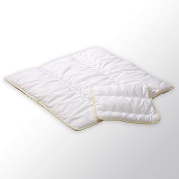 Alvi 93118 Bettdecke Microfaser Steppbett Set 40x60 Cm Und 100x135