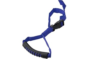 A ABSOPRO Car Grab Handle Adjustable Standing Aid Vehicle Assist Grip Handle Support Bar Safety Portable Nylon Grip Handle Ca