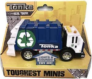 blue trash truck toy