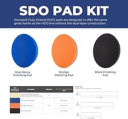 Lake Country 3-Pack of 3.5" SDO Foam Polishing Pads