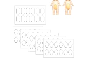 BOXOB Lot de 110 rubans adhésifs transparents amovibles pour bébé Sonny Baby - 2 côtés imperméables - Pour décoration de poup