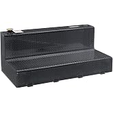 Dee Zee DZ92747B (92 gallon) L-Shaped Transfer Tank - BlackAluminum