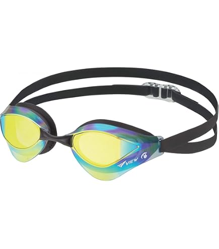VIEW Swimming Gear V-230ASA Blade Orca SWIPE Anti-Fog Racing Swim Goggles, Aquamarine : Sports & Outdoors