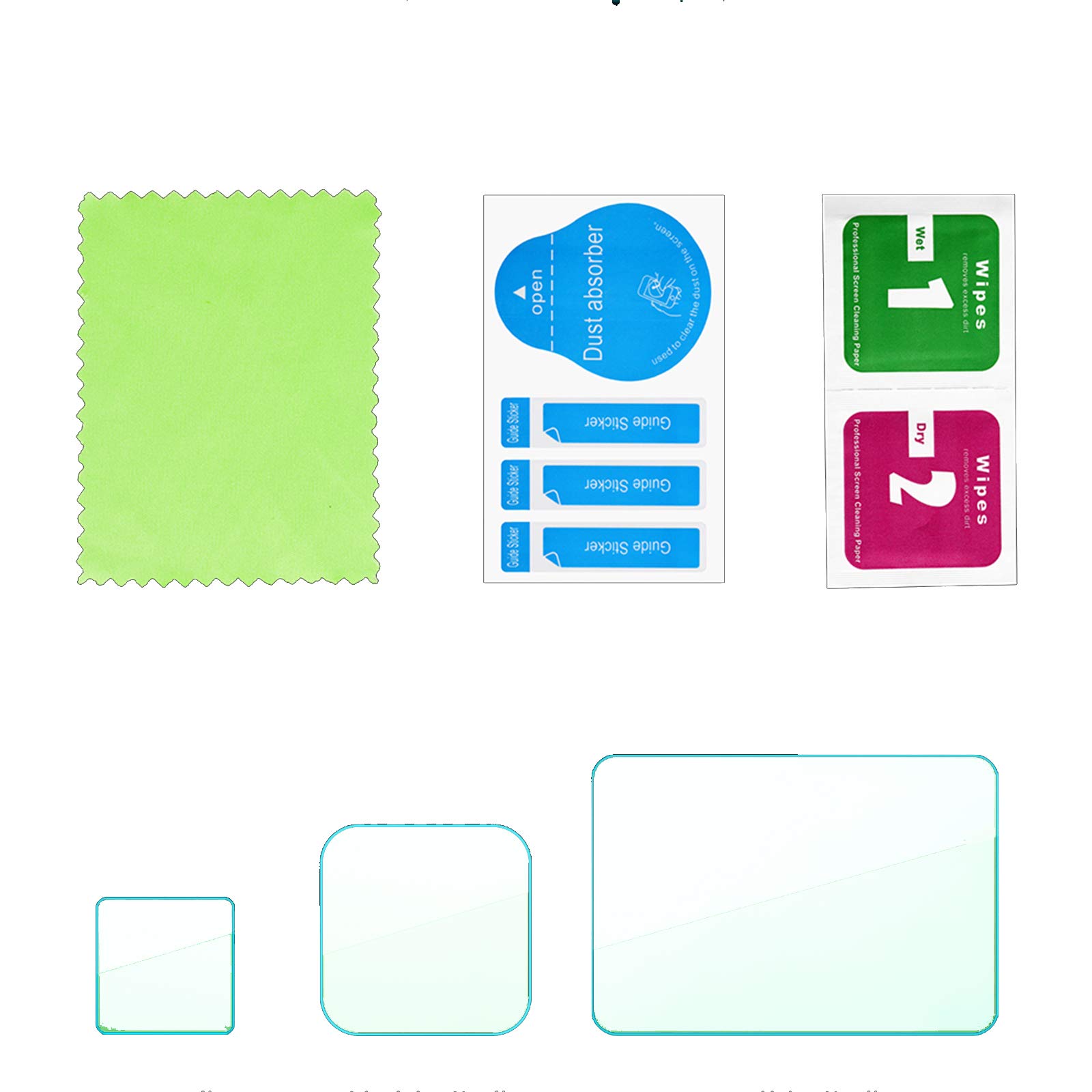 LICHIFIT Professional Tempered Glass Protective Film Screen & lens Protector for GoPro Hero 8 Camera Accessories Scratch-resistant Transparent