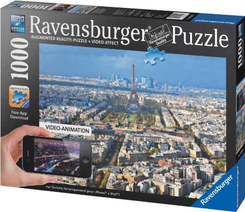 Paris, 1000-Pieces Augmented Reality Puzzle