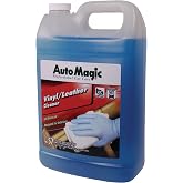 Auto Magic Vinyl/Leather Cleaner for Removing Automotive Interior Stains - 128 Fl Oz
