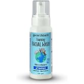 earthbath Foaming Facial Wash, Dog Face Cleaner, Hypoallergenic, 8 Oz | Tear Free Formula, Sulfate &amp; Paraben Free, Bilberry &amp; Blueberry Face Cleanser for Dogs &amp; Cats