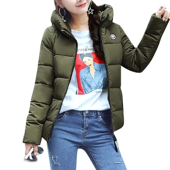 ladies short padded jacket