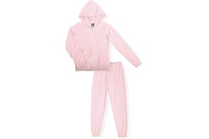 Cheetah Girls 2 Piece Velour Jogger Set, Hoodie and Sweatpants Tracksuit, Sports Outfit