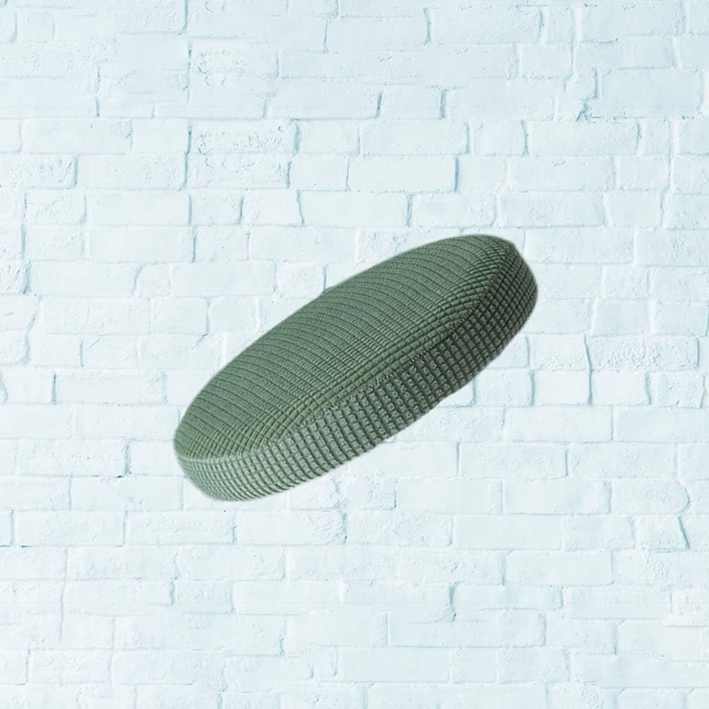 Breathable Round Bar Stool Cover Elastic Padding Cushion Protectors(Green), Picture 3, 38*38 cm - Image 3