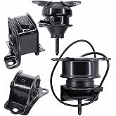 4Pcs Engine Motor and Auto Transmission Mounts Kit for Honda | for Honda Accord 2.3L 1998-2002