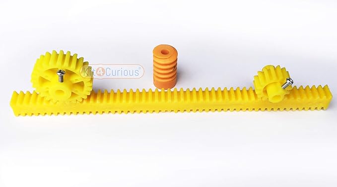 Kit4Curious Rack Worm-spur Pinion Gear Complete Set