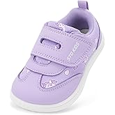 STQ KIDS Wide Toe Box Toddler Shoes Zero Drop Boys Girls Barefoot Shoe Non-Slip Little Kids Sneakers for First Walking