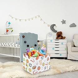 FXOCSHE Rectangular Ball basket,Kids Storage