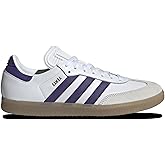 adidas Samba Messi - Men's (IH8161, White/Purple) Size 8