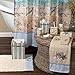 Zenna Home Shower Curtain Hooks Seaside Serenity Bath Accessories, Off-White