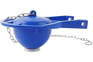 Large 3-Inch Toilet Flapper Replacement Compatible with TOTO Flapper Model THU140S- Oversized Sealing and Easy to Install- Bl