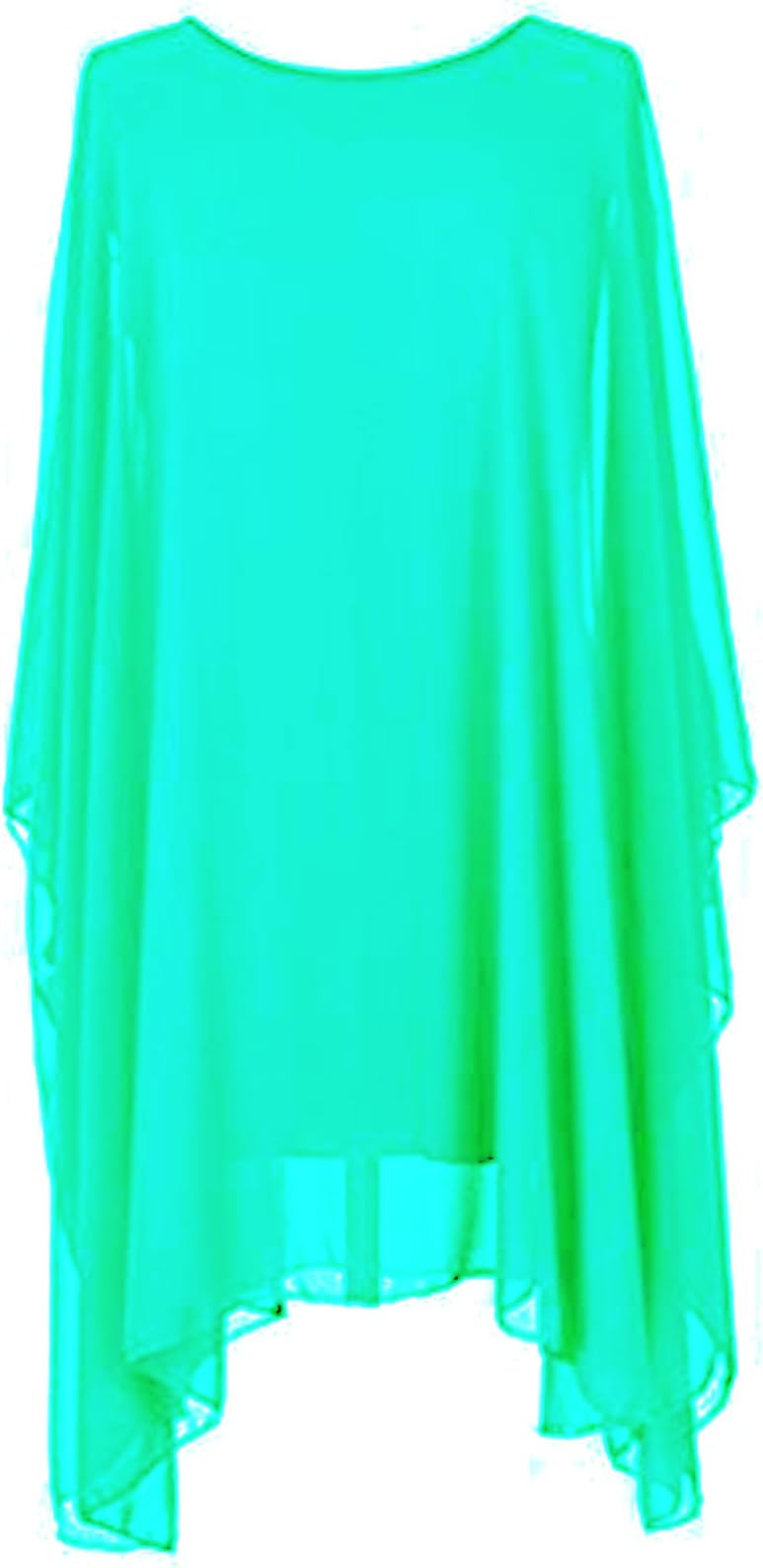 Ladies Women Girls Italian Lagenlook Quirky Short Batwing Sleeve Plain Flowy Kaftan Baggy Holidays Oversized Tunic Top Blouse Dress Curve Standard Regular Size