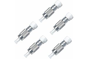 GwliUni 5Pcs 5dB FC-UPC Fiber Optic attenuator, Fiber Signal Attenuation Converter, FC Ferrule Inserts Connector