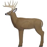 SHOOTER Buck 3D Archery Target, Replaceable Insert for Long Life, Weather-Resistant Construction, High-Density Impact-Response Foam Withstands Field Points, Broadheads, and Expandables
