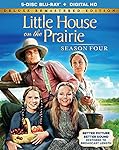 Cover Image for 'Little House on the Prairie Season 4 (Deluxe Remastered Edition Blu-ray + UltraViolet Digital Copy)'