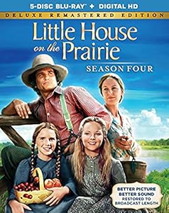 Cover Image for 'Little House on the Prairie Season 4 (Deluxe Remastered Edition Blu-ray + UltraViolet Digital Copy)'