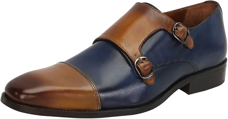 double monk formal shoes