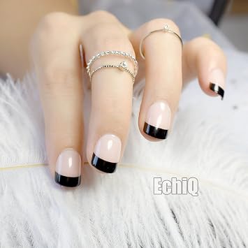 Amazon Com Renovatio Store 24pcs Kit Nude Deep Red French Nails Amazon Com Renovatio Store 24pcs Kit Nude Deep Red French Nails