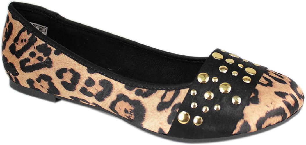 rocket dog leopard flats