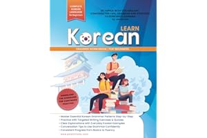 Learn Korean Grammer Workbook For Beginners: Master Grammer Step by Step & Reading, with Clear Explanations of Everyday Korea