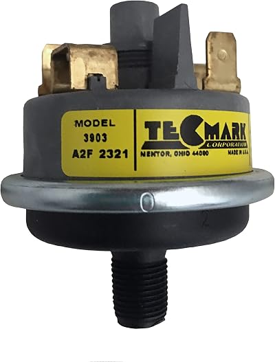 Tecmark 3903 Pressure Switch for Pool & Spa Heater - Reliable Performance