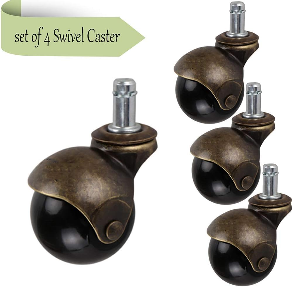 Kendalfloral Com Silencieux Pour Table Basse Lit Bebe Yzzr 4x O50mm Roulettes Caoutchouc Pivotantes Avec Frein Roues De Meubles Anciens Boulon M11 Roulettes Quincaillerie Du Meuble