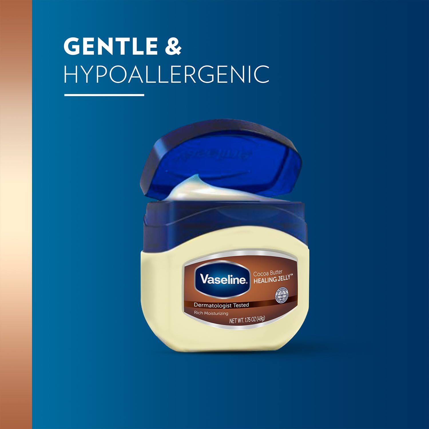 Vaseline Ptrlm Jel Coco B Size Vaseline Petroleum Jelly Cocoa Butter, 1.75 Ounce (Pack of 3)