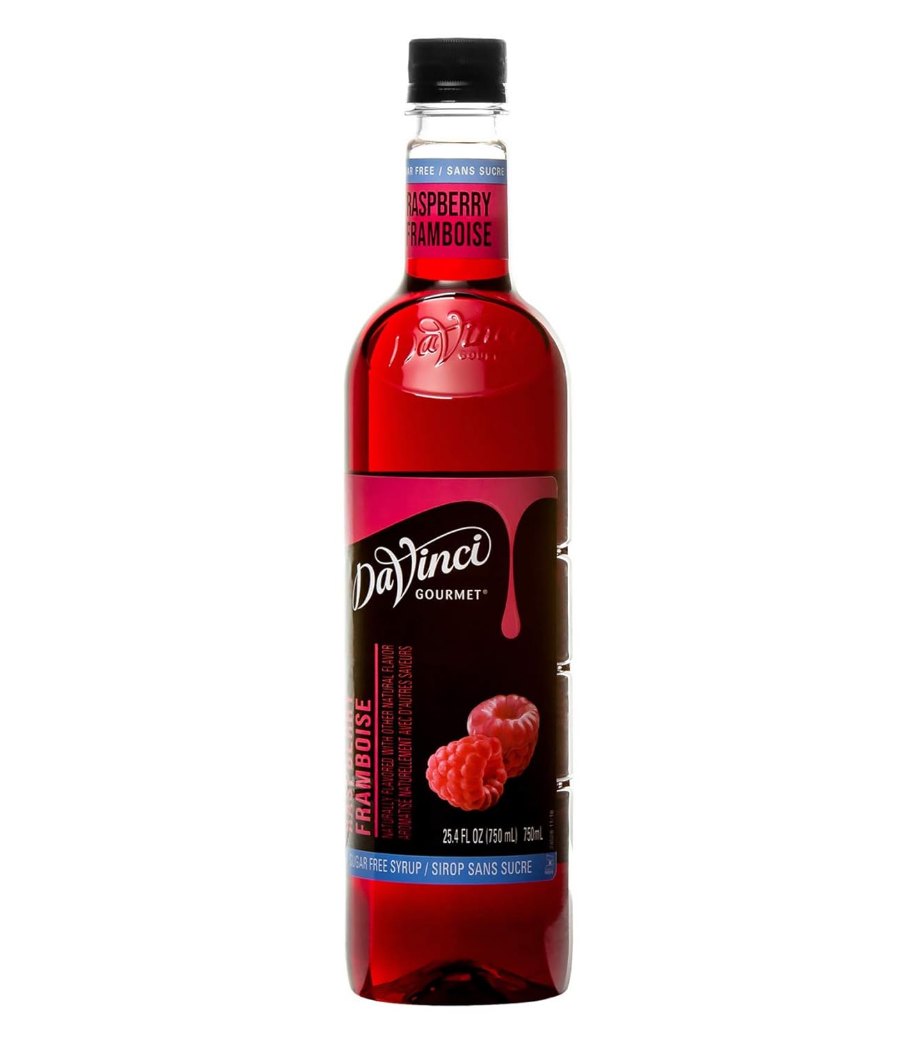 DaVinci Gourmet Raspberry Syrup, 4 Count Grocery