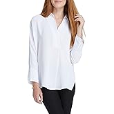 NIC+Zoe Womens Flowing Ease Top