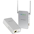 NETGEAR Powerline Adapter + Wireless Access Point Kit, 1000 Mbps Wall-Plug, 1 Gigabit Ethernet Ports (PLW1000-100NAS), 1 Gbps Kit - Wireless