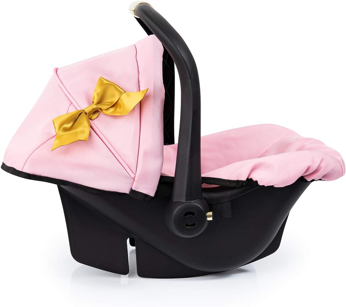 Bayer Design 67990AA Doll car seat, with sun canopy, adjustable handle, harness, for dolls up to 46 cm - Image 4