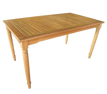 Dehner Gartentisch Samoa, ca. 140 x 75 x 80 cm, FSC Akazienholz, geölt, natur