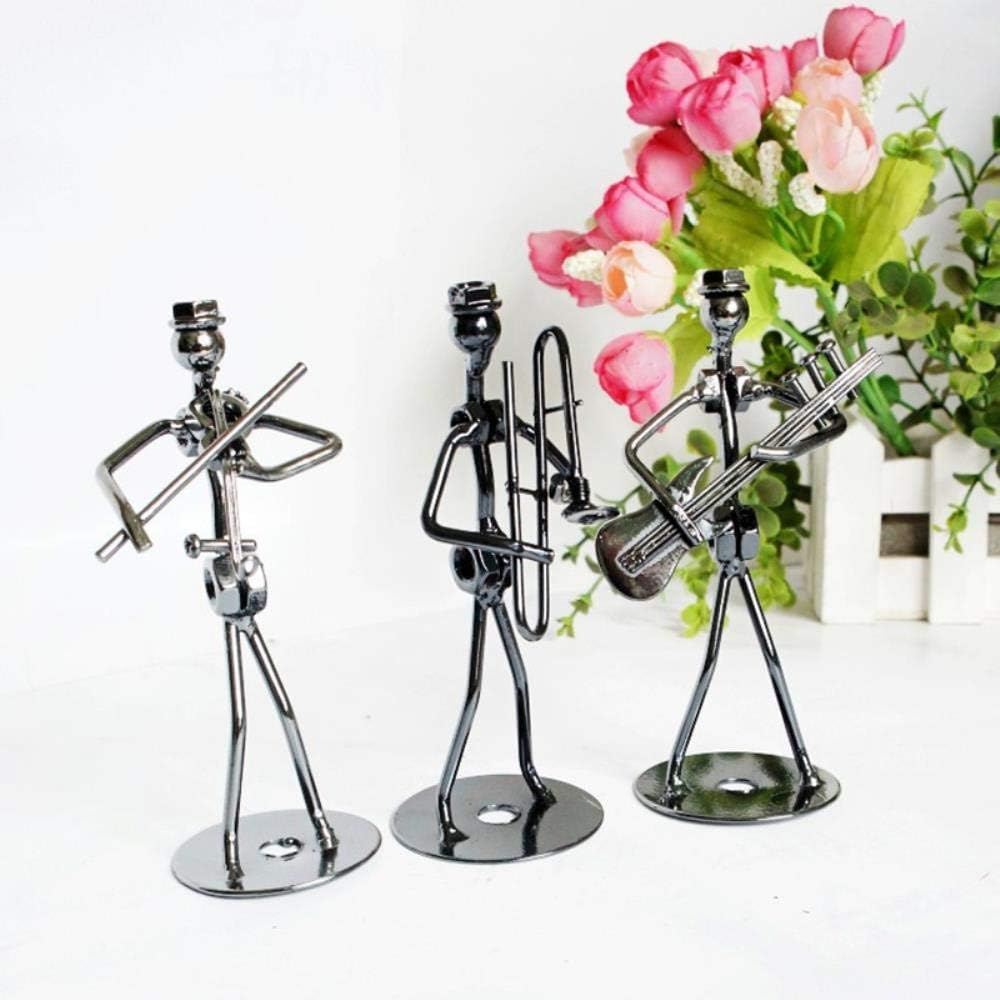 13cm Music Band Figurine Metal Musician Model Creative