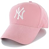 New York Yankees Pink Toddler Adjustable Hat