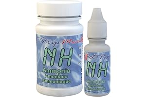 Industrial Test Systems eXact 486654 Micro Ammonia Strips, +/- 1 Accuracy (Bottle of 25)