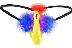 XINCHANGSHANGMAO Aiung Men's Novelty Thongs Funny T-Back G-String Pouch Thong Underwear Gag Gifts