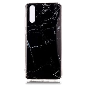 Lomogo Huawei P20 Case Soft Silicon Case Shockproof Anti-Scratch Marble Case Cover for Huawei P20 - LOYHU20942 L10