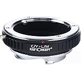 K&F Concept Lens Mount Adapter for Contax Y Mount to Leica M Lens Camera Body C/Y-L/M