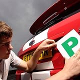 Onarway Fully Magnetic P Plates 2 Pack for Steel Cars UK Government Approved view 5
